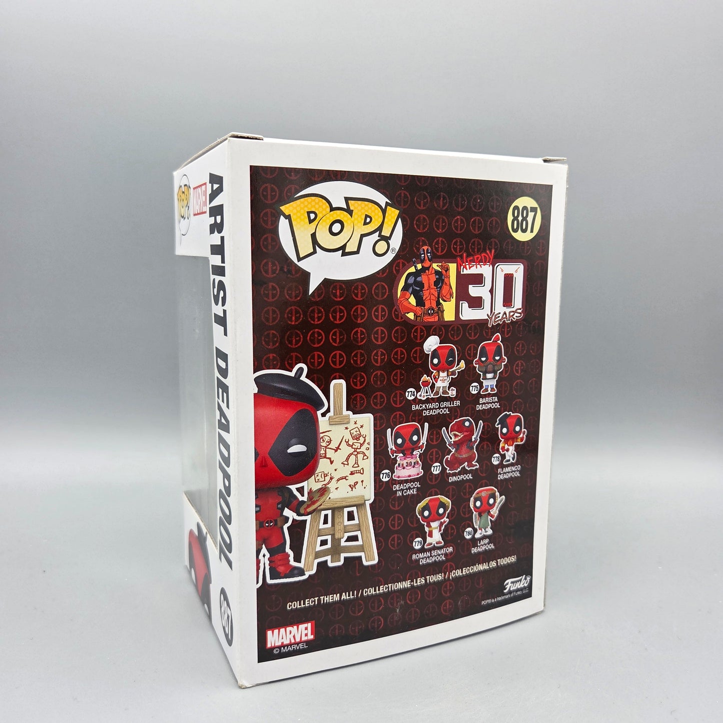 Funko Pop! Marvel - Deadpool	#887 Artist Deadpool	Special Edition	-	Vinylfigur