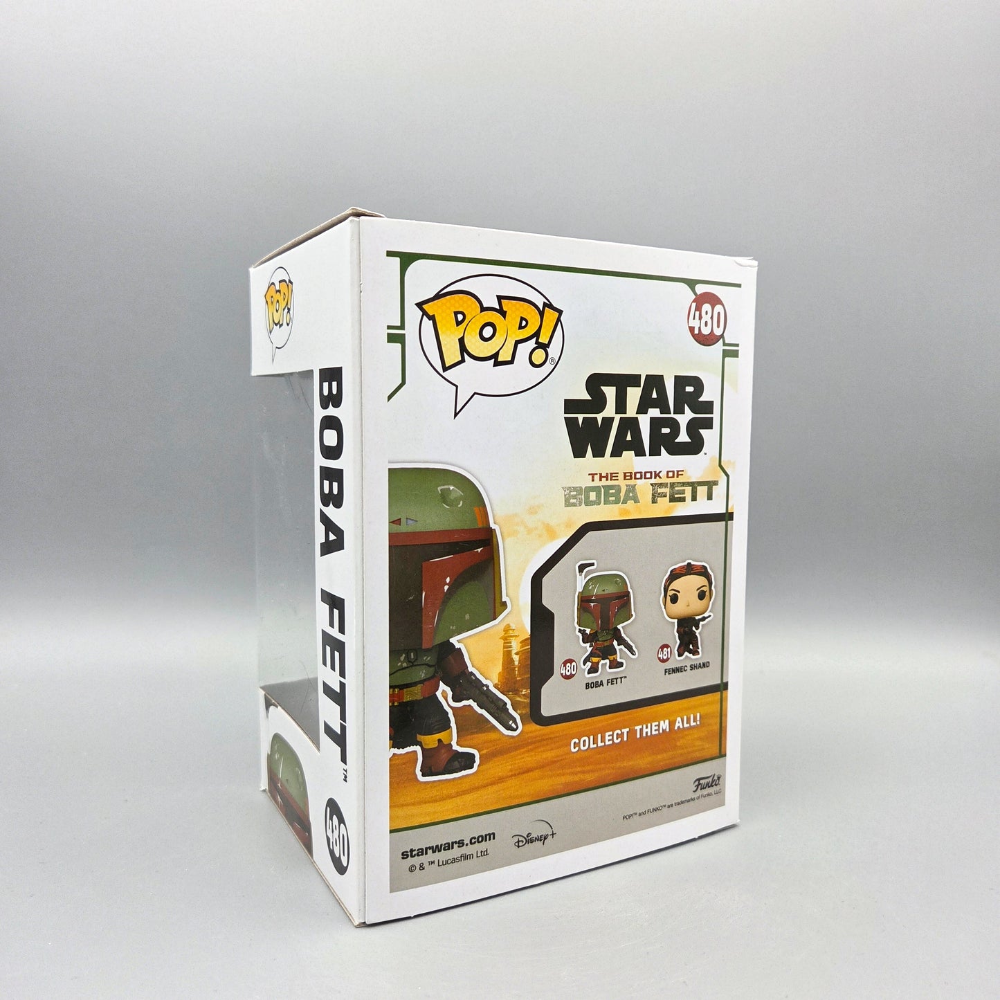 Funko Pop! Star Wars	#480 Boba Fett		-	Vinylfigur