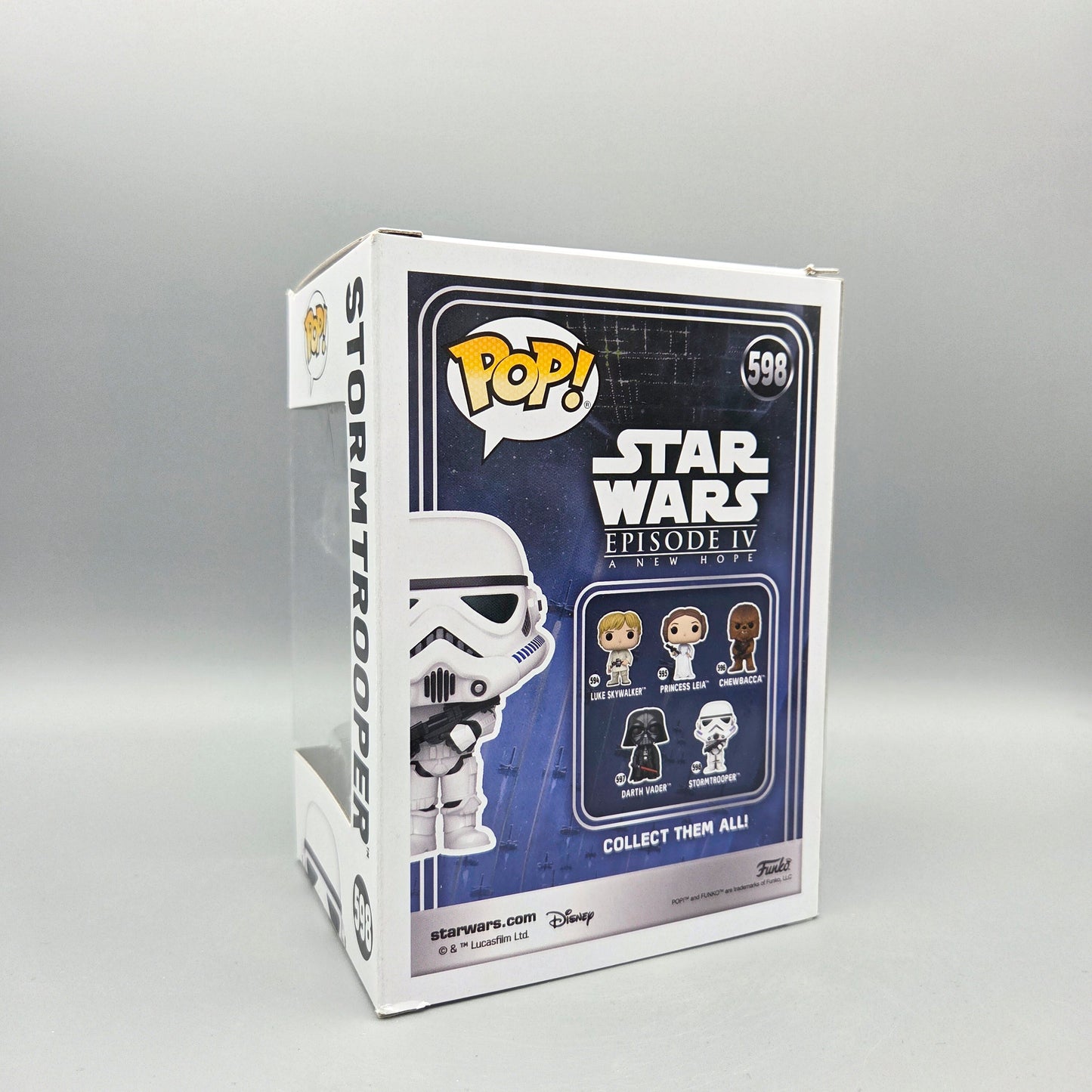 Funko Pop! Star Wars	#598 Stormtrooper		-	Vinylfigur