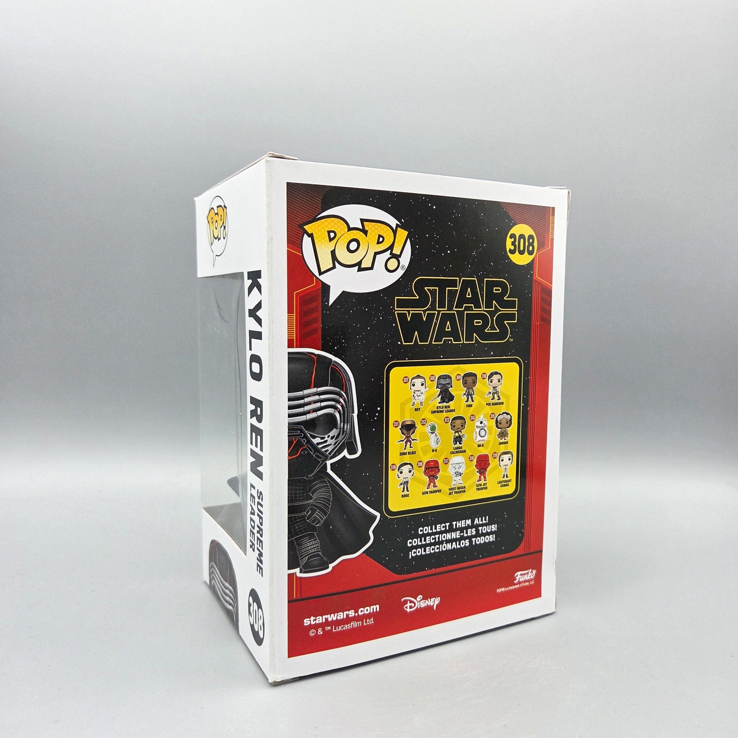Funko Pop! Star Wars	#308 Kylo Ren (Supreme Leader)		-	Vinylfigur