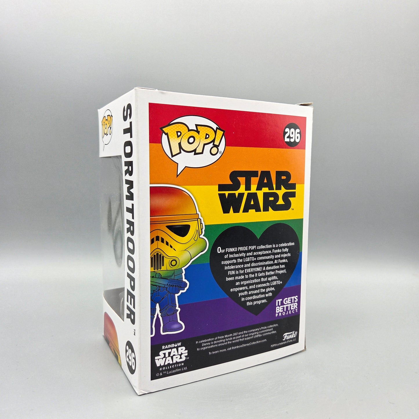 Funko Pop! Star Wars	#296 Stormtrooper (Pride)		-	Vinylfigur