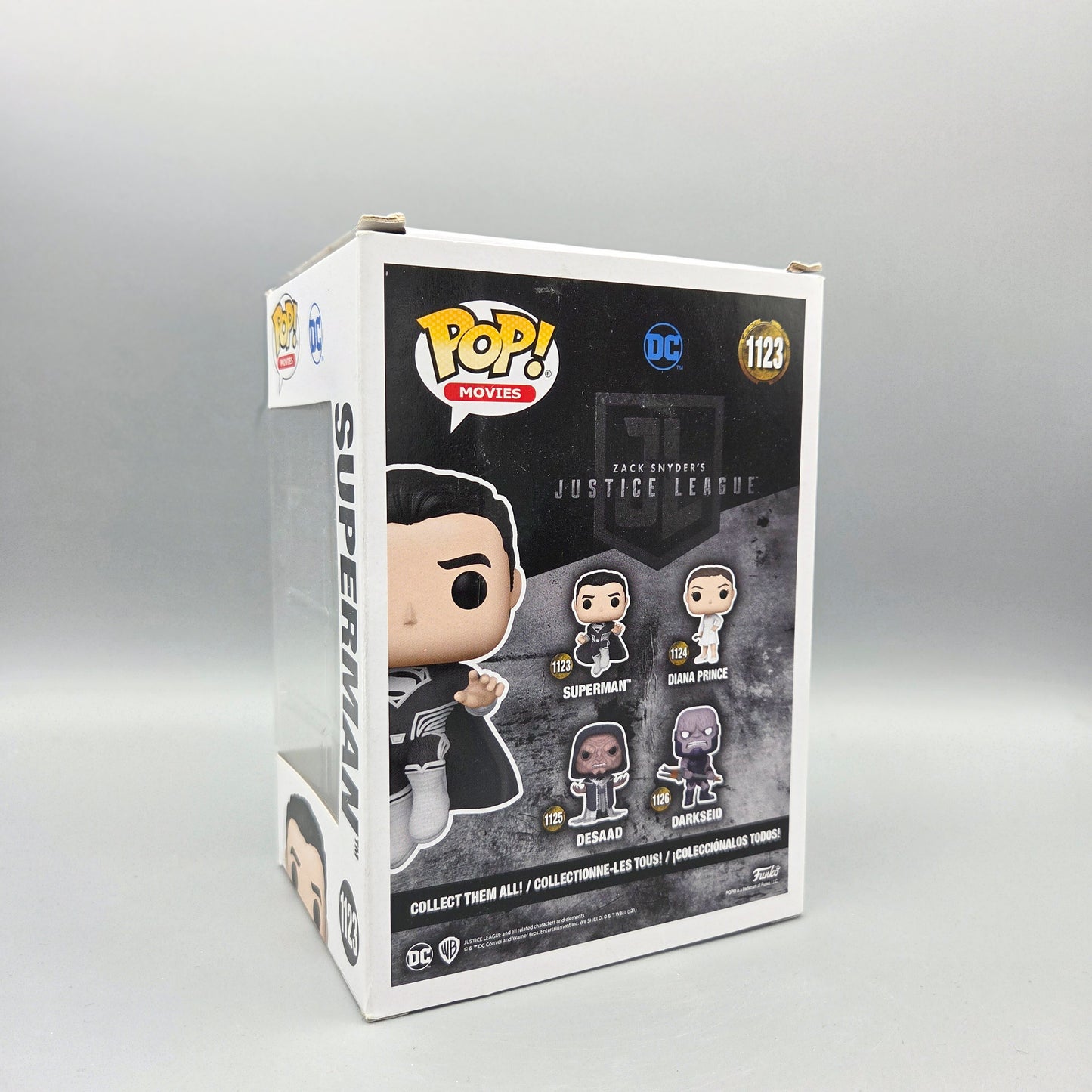 Funko Pop! DC Justice League	#1123 Superman		Movies	Vinylfigur