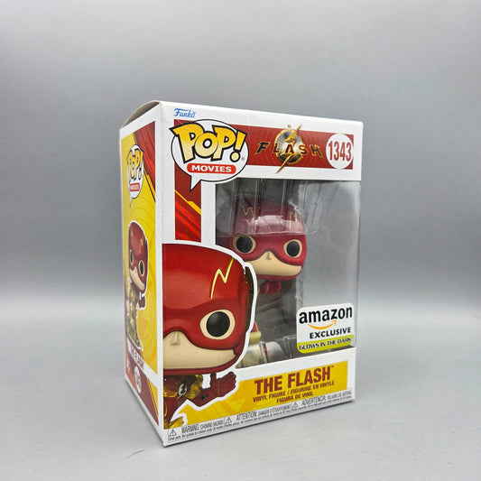 Funko Pop! DC #1343 The Flash	Amazon Exclusive	Movies	Vinylfigur