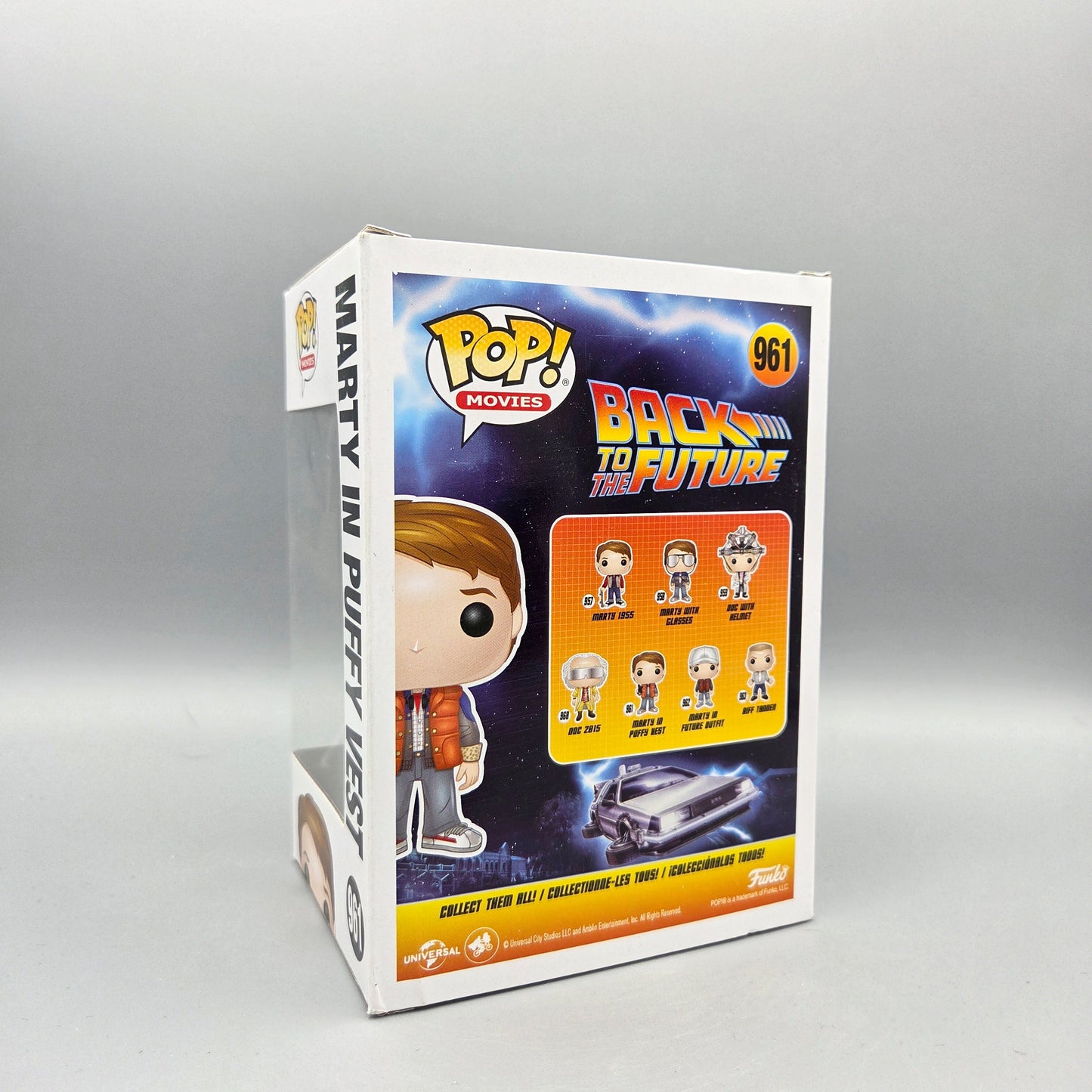 Funko Pop! Back to the Future	#961 Marty in Puffy Vest		Movies	Vinylfigur