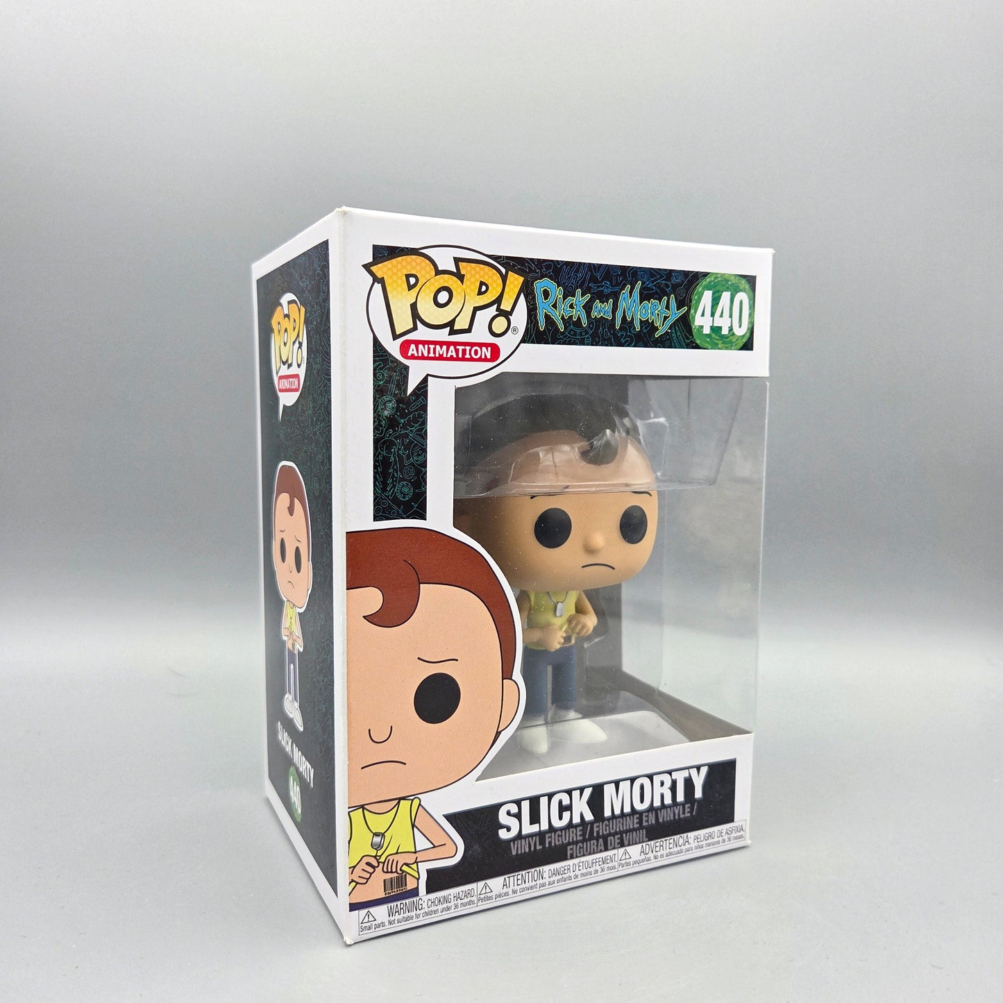 Funko Pop! Rick and Morty	#440 Slick Morty		Animation	Vinylfigur