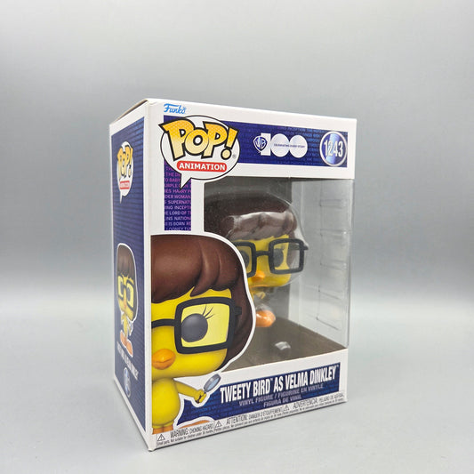Funko Pop! Warner Brothers 100th Anniversary	#1243 Tweety Bird as Velma Dinkley		Animation	Vinylfigur