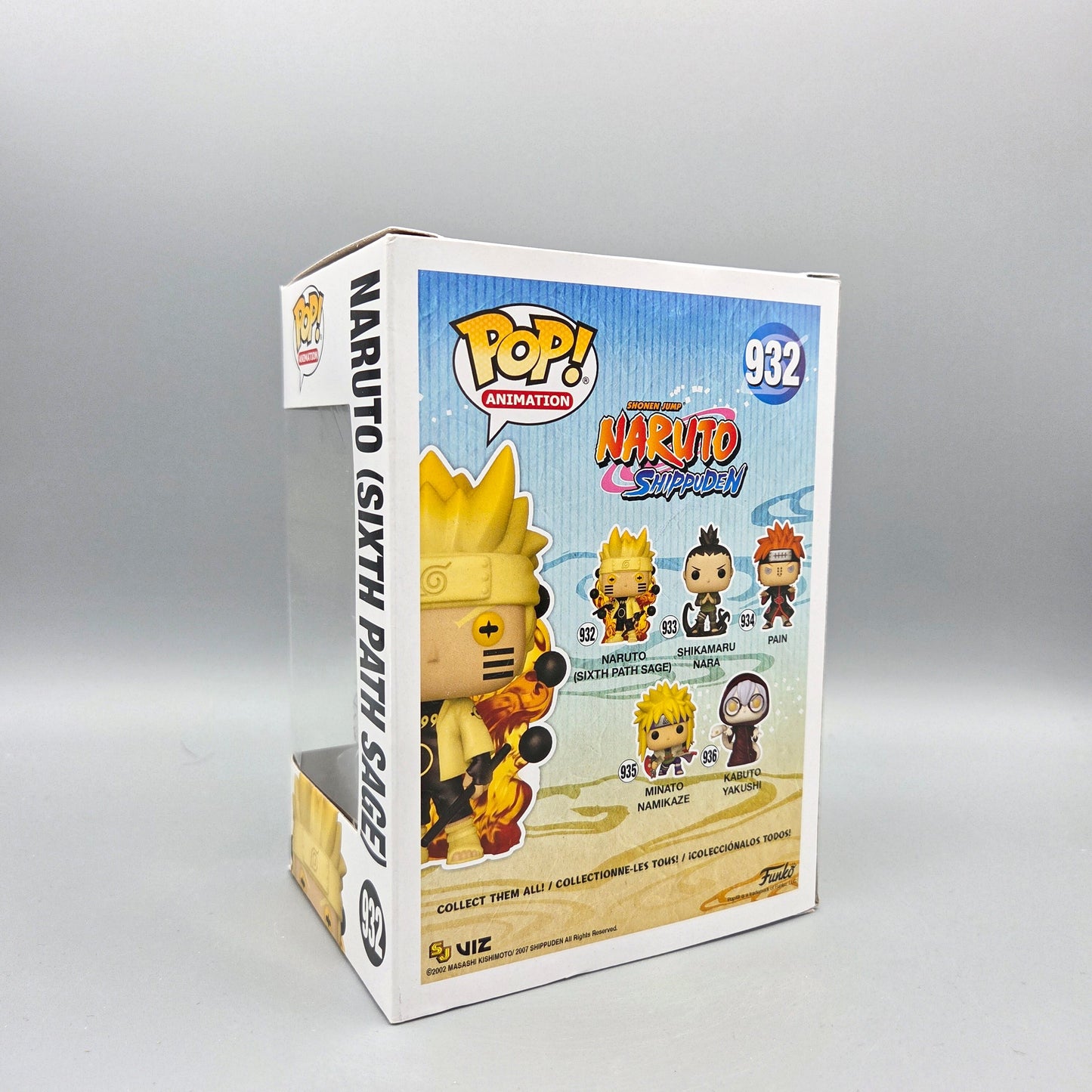 Funko Pop! Naruto Shippuden	#932 Naruto Uzumaki (Sixth Path Sage)		Animation	Vinylfigur