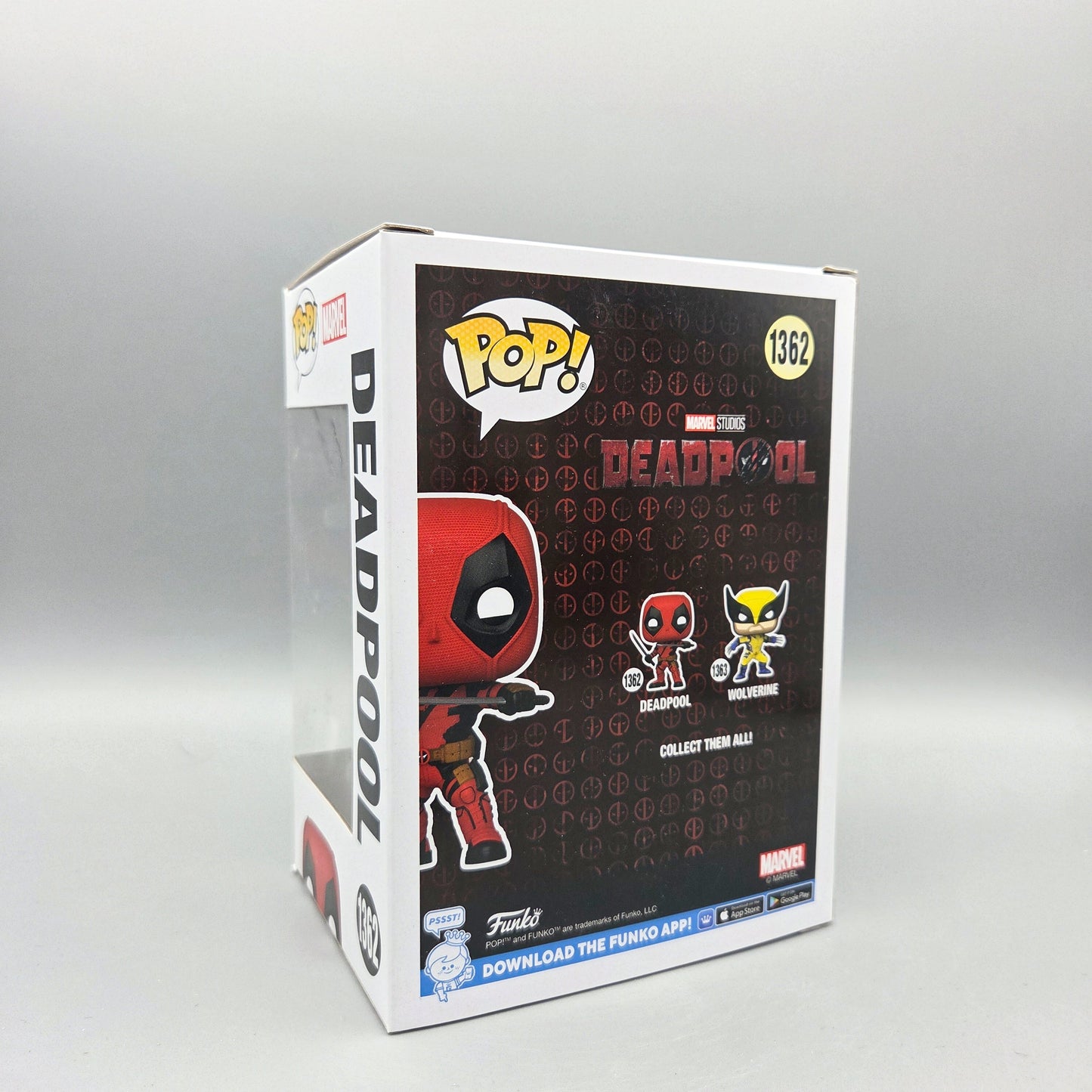 Funko Pop! Marvel - Deadpool	#1362 Deadpool		-	Vinylfigur