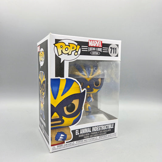 Funko Pop! Marvel - Lucha Libre Edition	#711 El Animal Indestructible		-	Vinylfigur