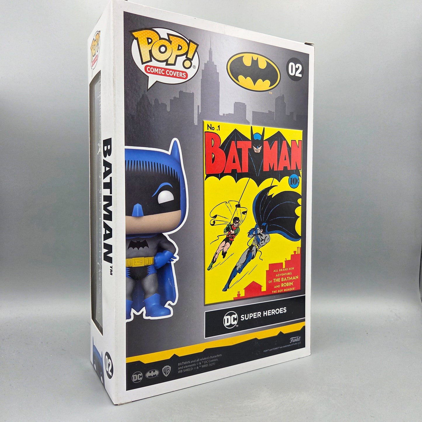 Funko Pop! Batman	#02 Batman		Comic Covers	Vinylfigur
