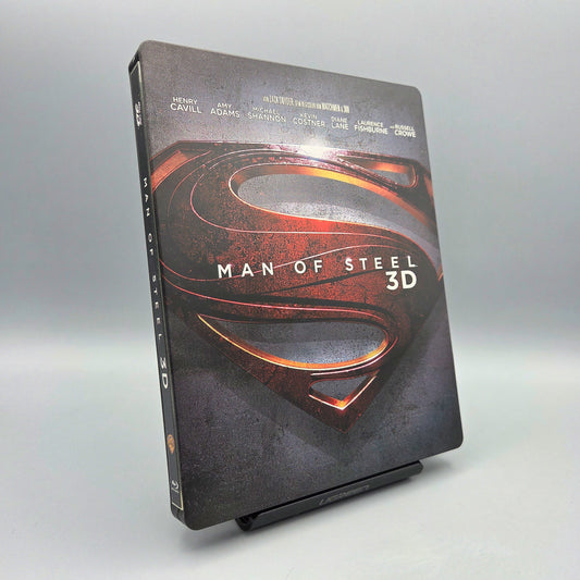 Man of Steel 3D und 2D	Steelbook	Blu-Ray Film
