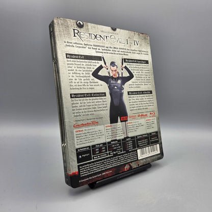 Resident Evil I - IV	Steelbook	Blu-Ray Film