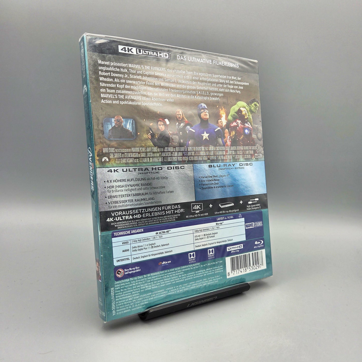 Marvel's The Avengers		4K Ultra HD