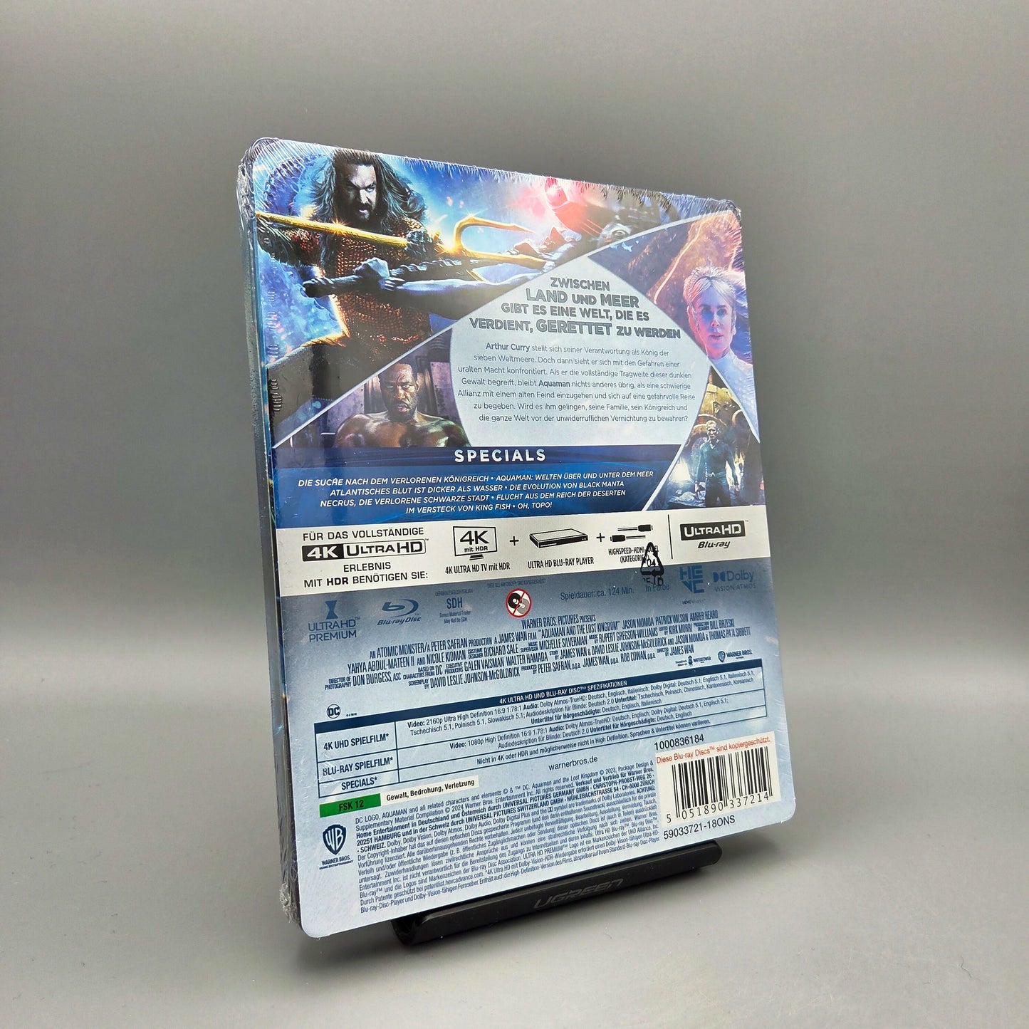 DC Aquaman and the lost Kingdom	Steelbook	4K Ultra HD