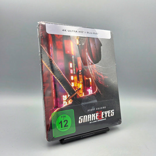 Snake Eyes: G.I. Joe Origins	Steelbook	4K Ultra HD	Folie beschädigt