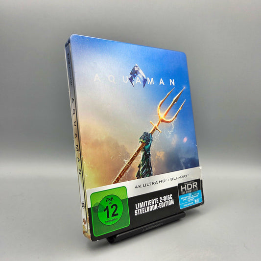 DC Aquaman	Steelbook	4K Ultra HD	mit Jason Momoa