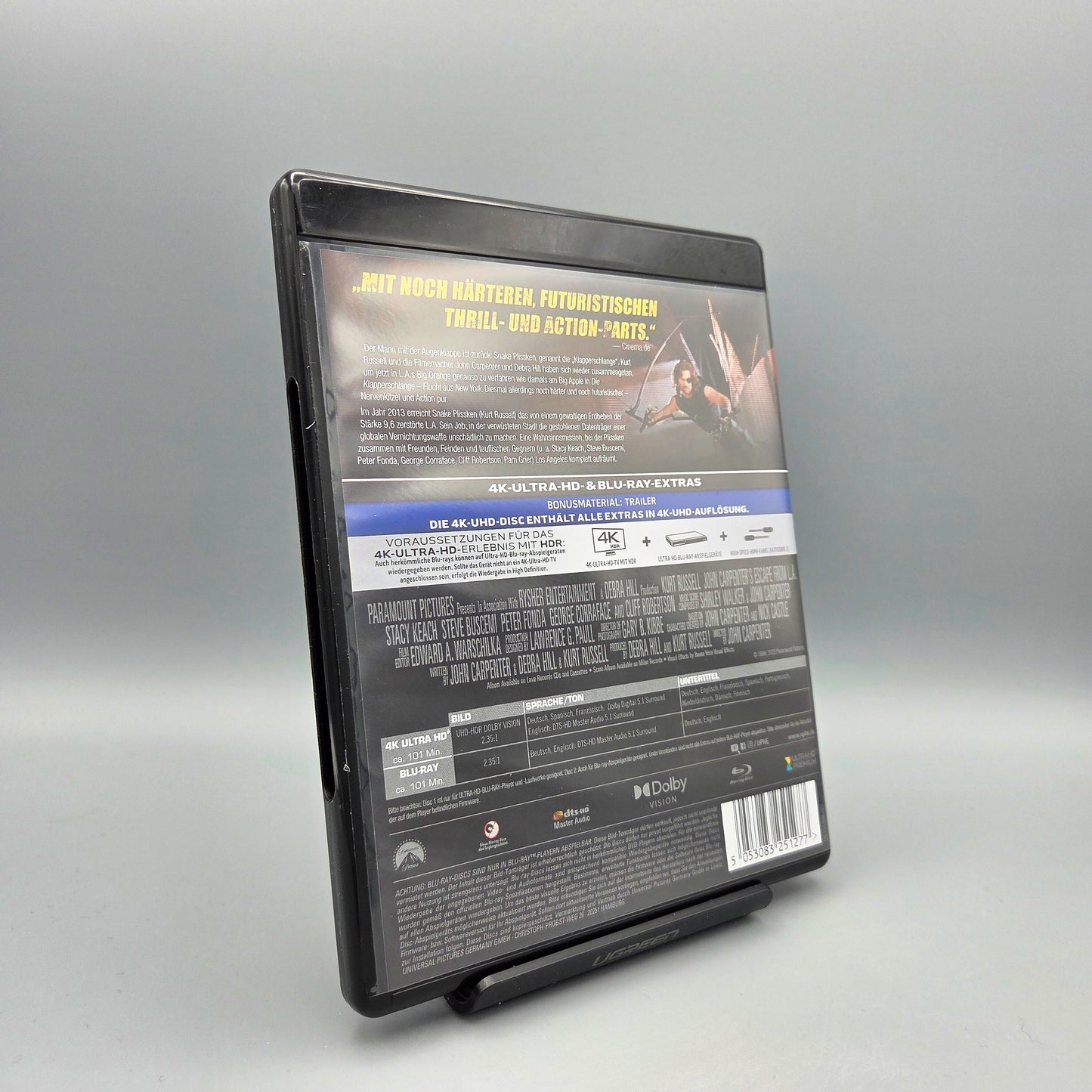 Flucht aus L.A.		4K Ultra HD	mit Kurt Russell