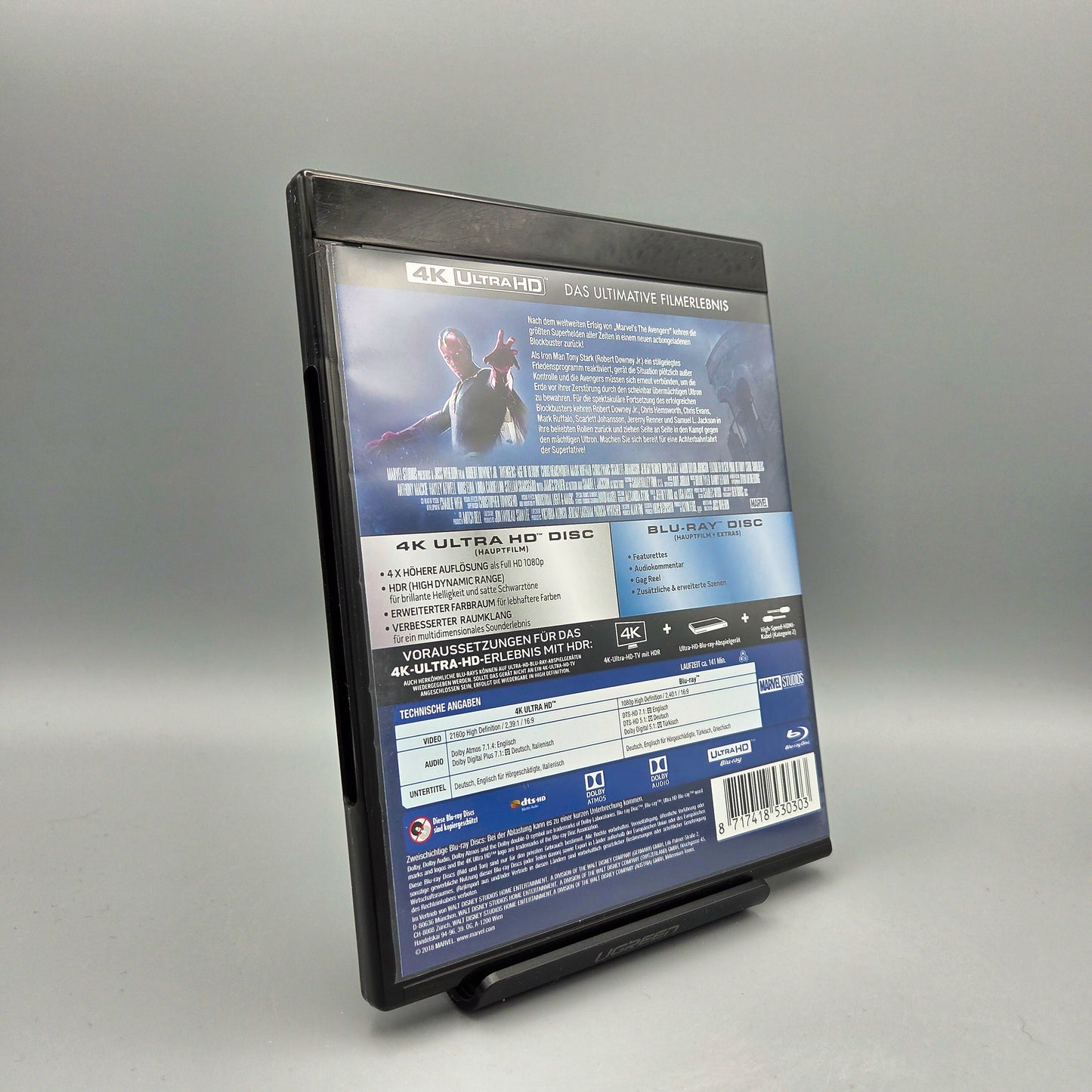 Marvel's Avengers - Age of Ultron		4K Ultra HD