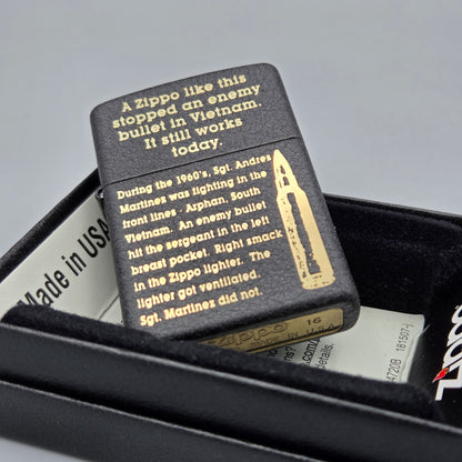 Zippo Stopping Bullets (Catching Bull)		Feuerzeug	Lighter - ungezündet, inkl. Schachtel