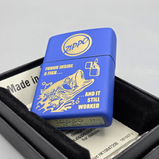Zippo Fish Belly		Feuerzeug	Lighter - ungezündet, inkl. Schachtel