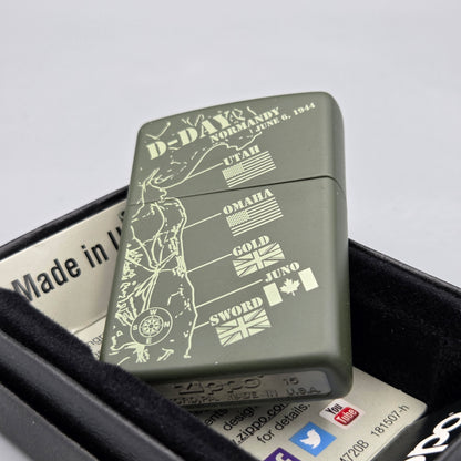Zippo D-Day		Feuerzeug	Lighter - ungezündet, inkl. Schachtel
