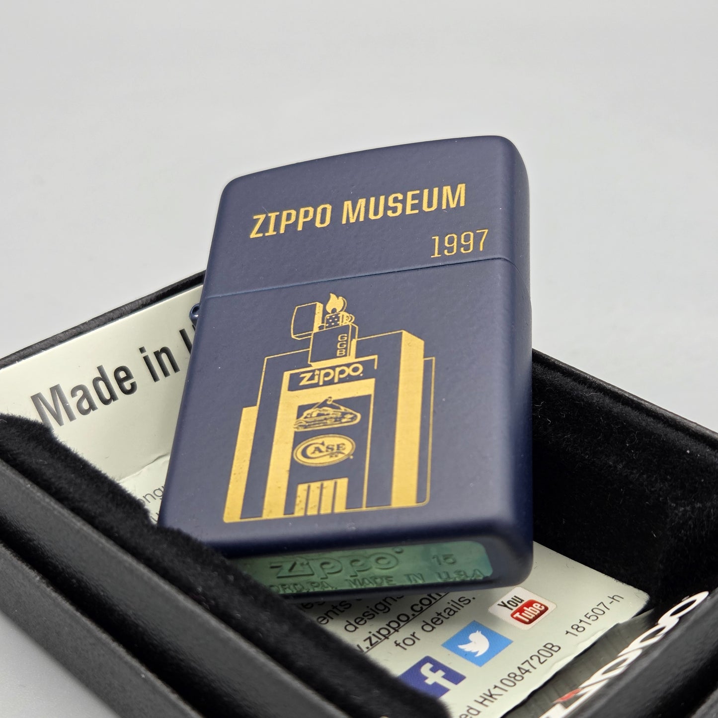 Zippo Museum Opening		Feuerzeug	Lighter - ungezündet, inkl. Schachtel