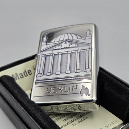 Zippo 3. Sondermodell	Berlin - Reichstagsgebäude		Feuerzeug	Lighter - ungezündet, inkl. Schachtel