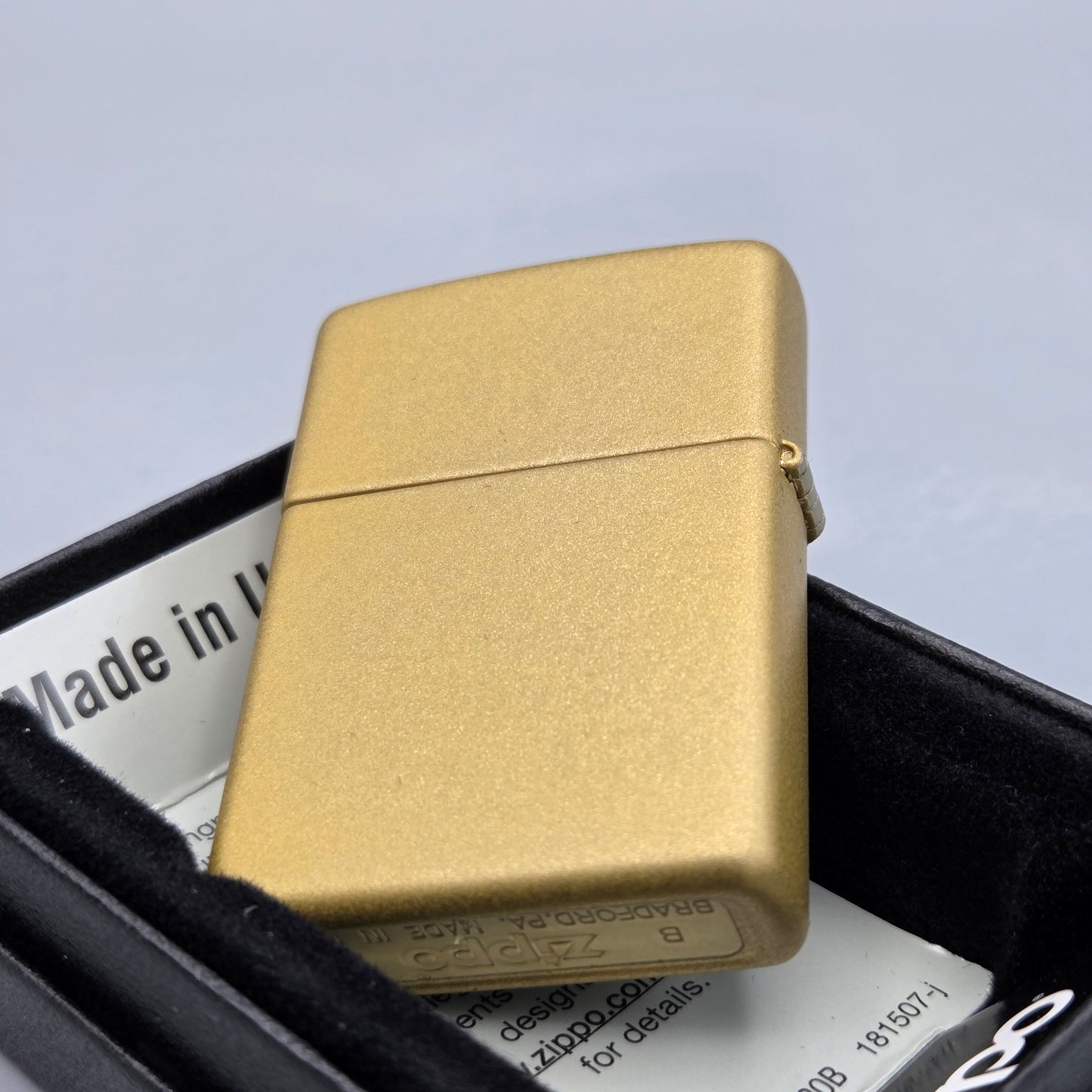 Zippo La Mancha		Feuerzeug	Lighter - ungezündet, inkl. Schachtel