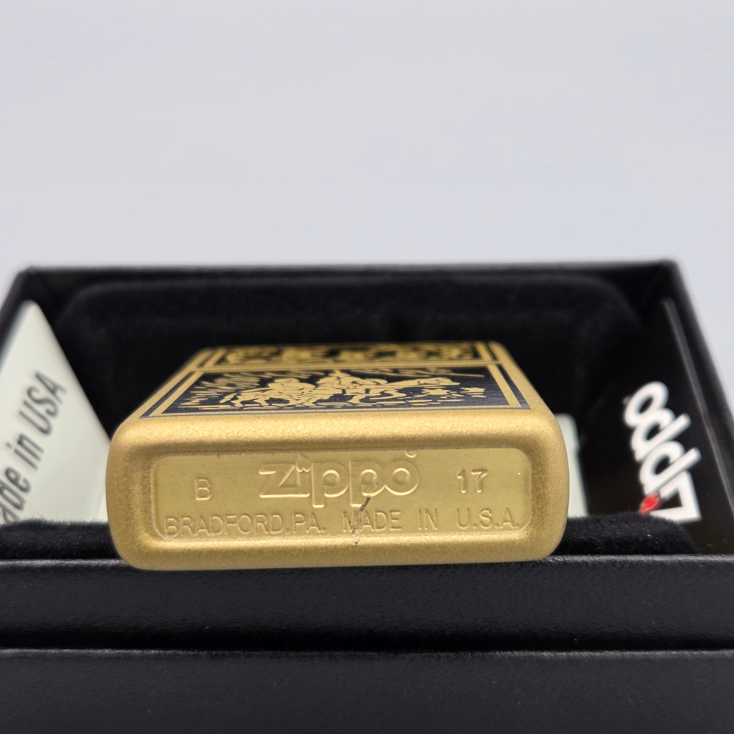 Zippo La Mancha		Feuerzeug	Lighter - ungezündet, inkl. Schachtel