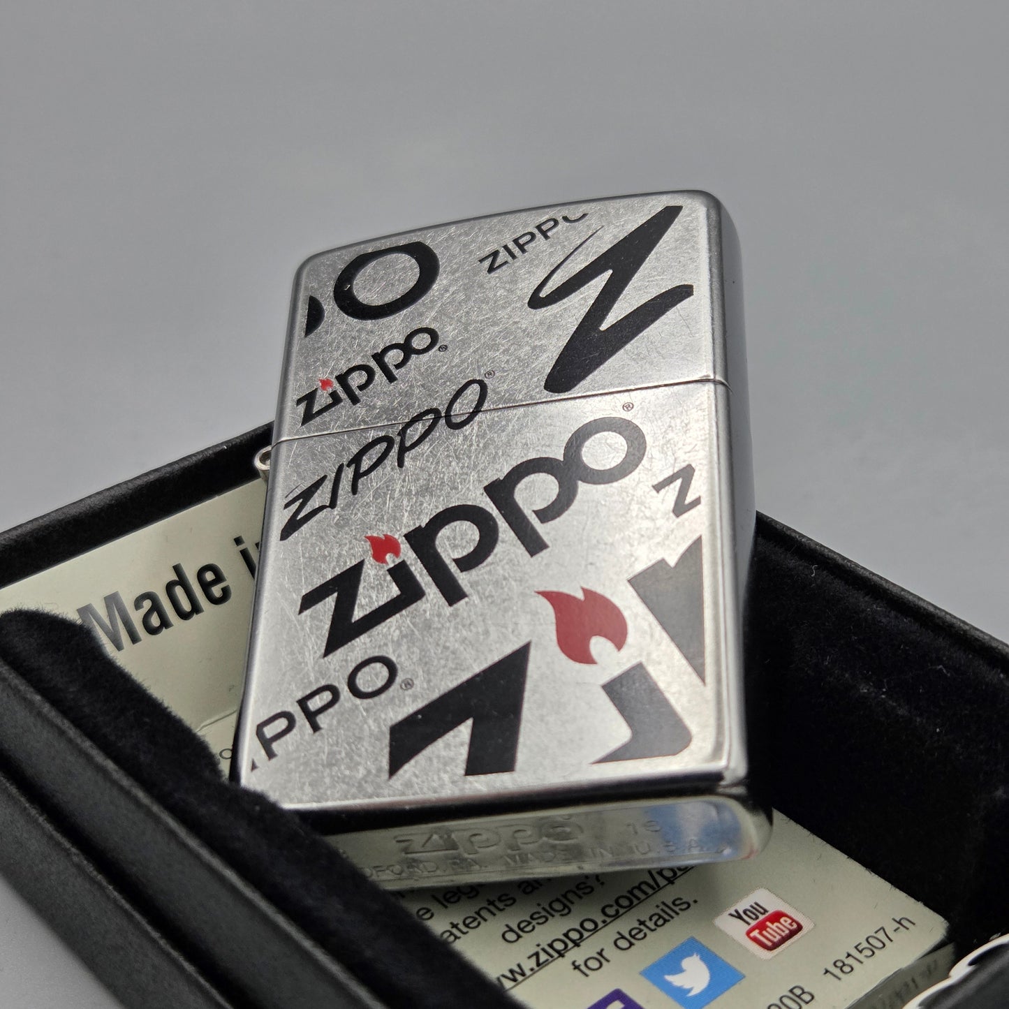 Zippo Logos		Feuerzeug	Lighter - ungezündet, inkl. Schachtel