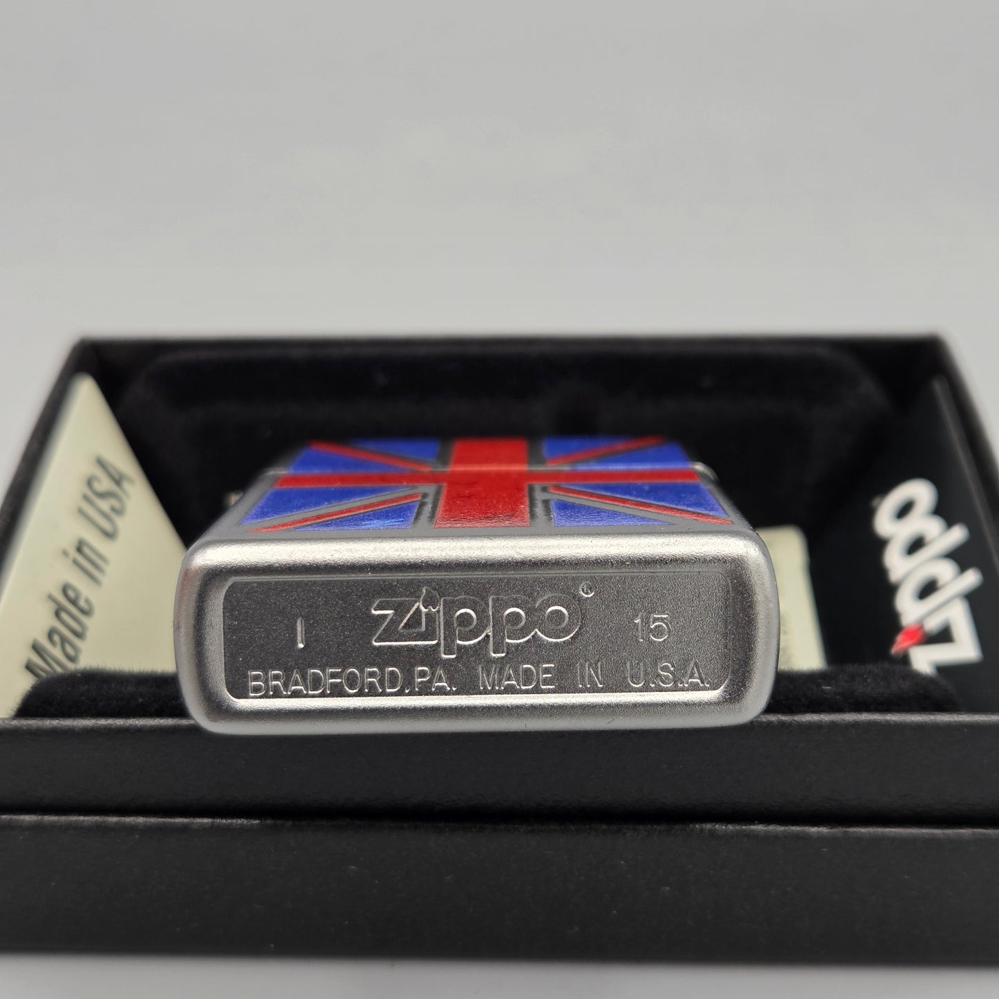 Zippo Union Jack		Feuerzeug	Lighter - ungezündet, inkl. Schachtel