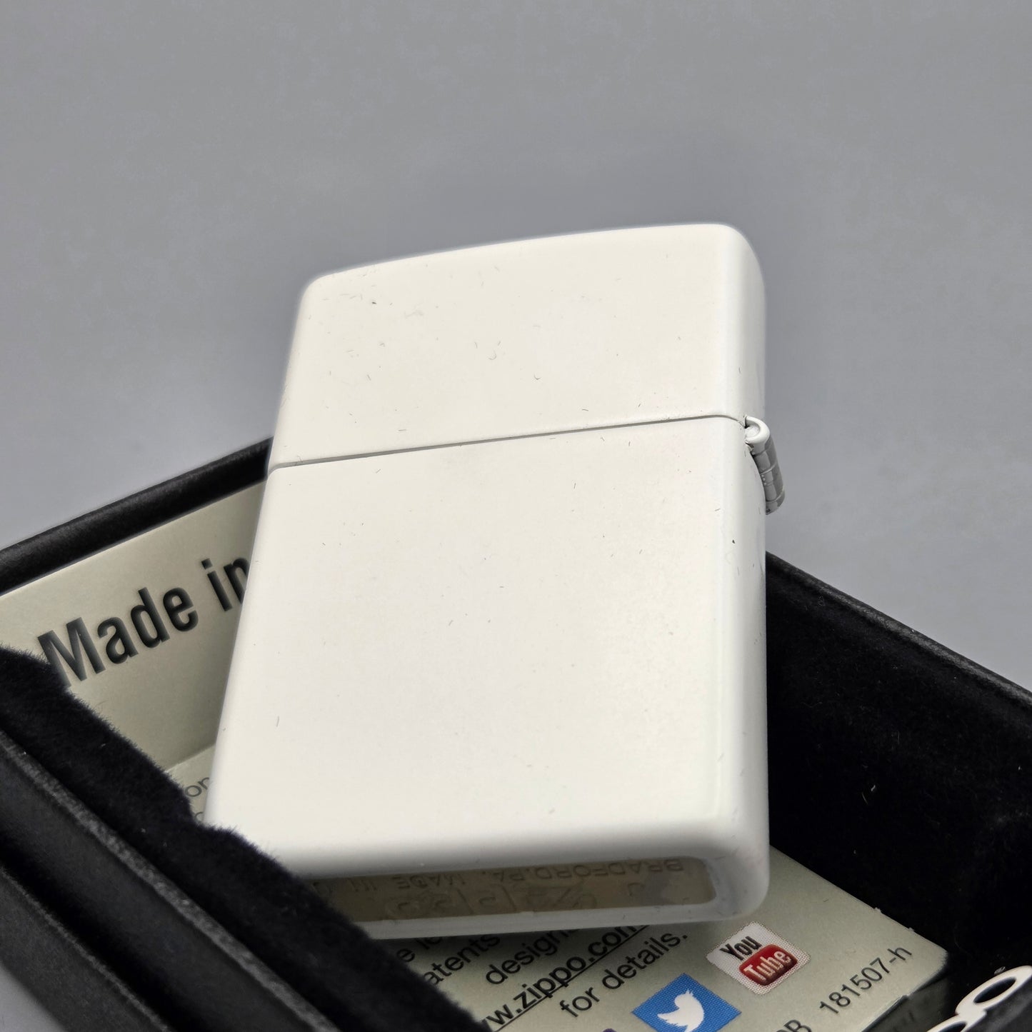 Zippo Fan Test		Feuerzeug	Lighter - ungezündet, inkl. Schachtel