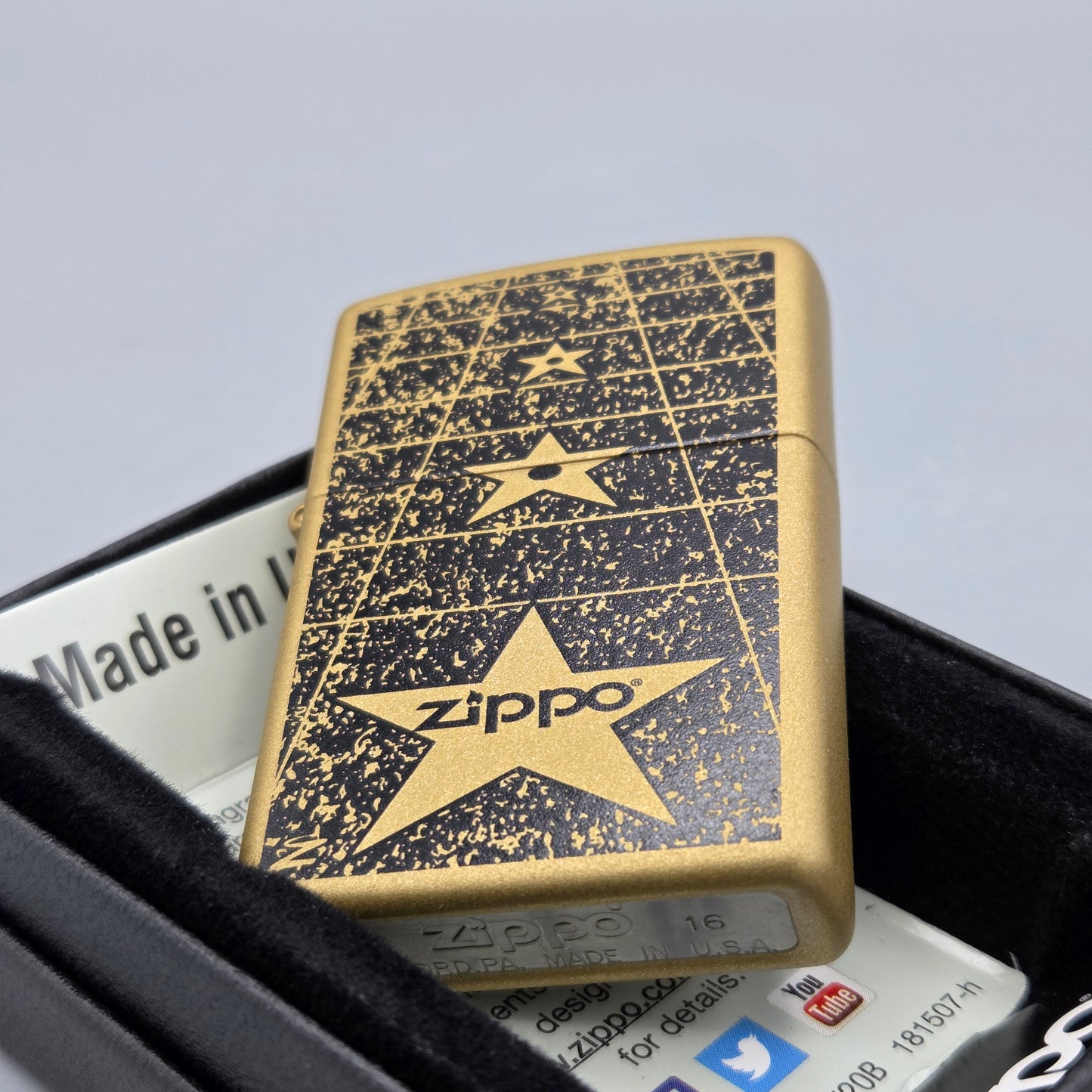 Zippo Star Walk of Fame		Feuerzeug	Lighter - ungezündet, inkl. Schachtel