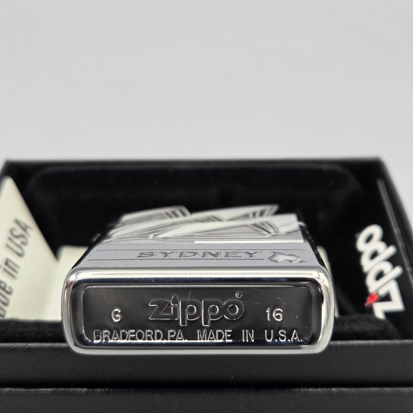 Zippo 1. Sondermodell	Sydney - Opera House		Feuerzeug	Lighter - ungezündet, inkl. Schachtel