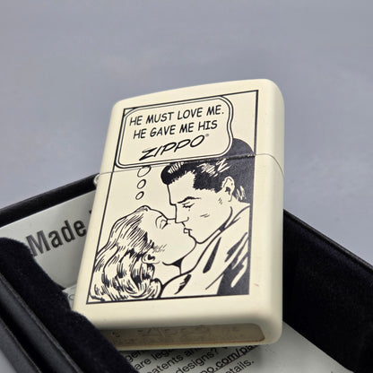 Zippo Comic Strip		Feuerzeug	Lighter - ungezündet, inkl. Schachtel