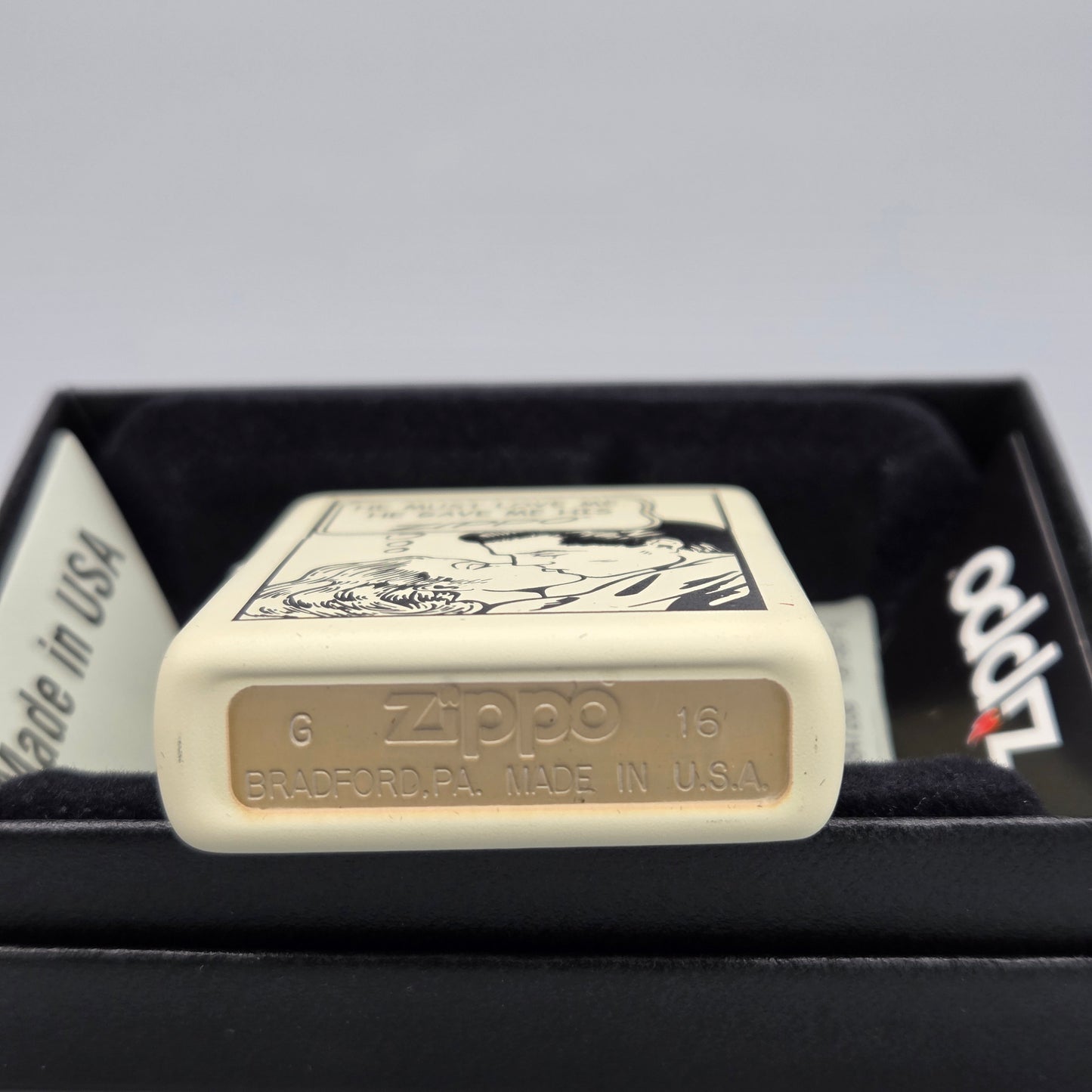 Zippo Comic Strip		Feuerzeug	Lighter - ungezündet, inkl. Schachtel