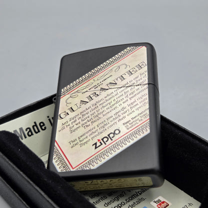 Zippo Lifetime Guarantee		Feuerzeug	Lighter - ungezündet, inkl. Schachtel