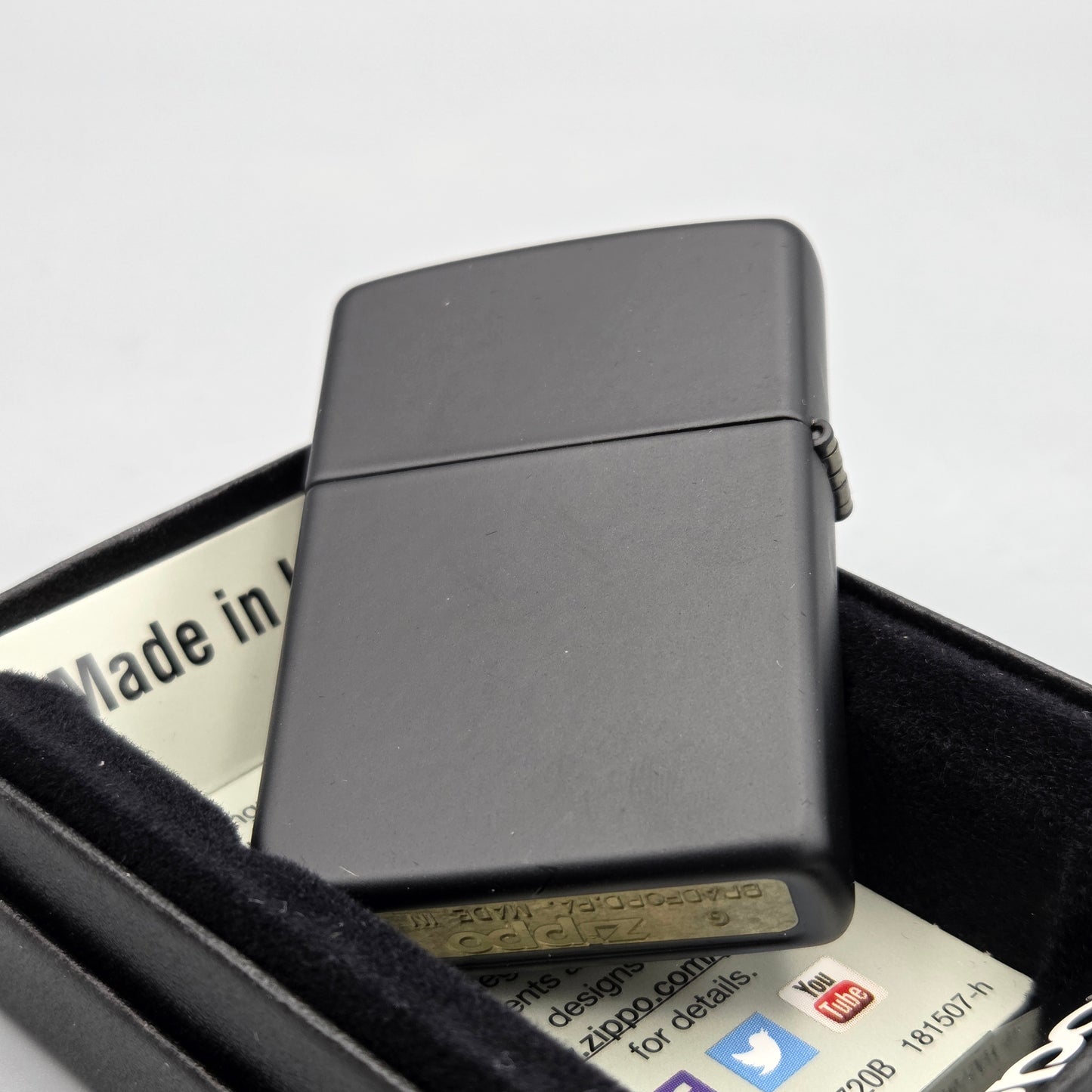 Zippo Lifetime Guarantee		Feuerzeug	Lighter - ungezündet, inkl. Schachtel