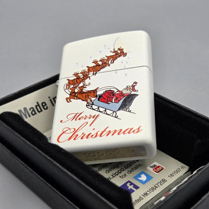 Zippo Merry Christmas		Feuerzeug	Lighter - ungezündet, inkl. Schachtel
