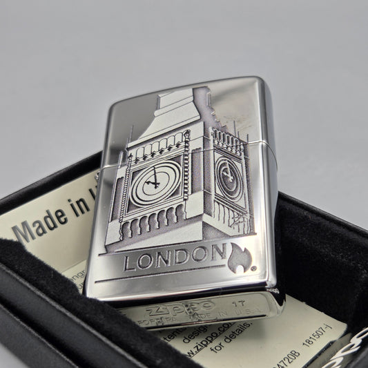 Zippo 2. Sondermodell	London - Big Ben		Feuerzeug	Lighter - ungezündet, inkl. Schachtel