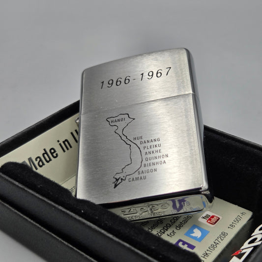 Zippo Saigon		Feuerzeug	Lighter - ungezündet, inkl. Schachtel