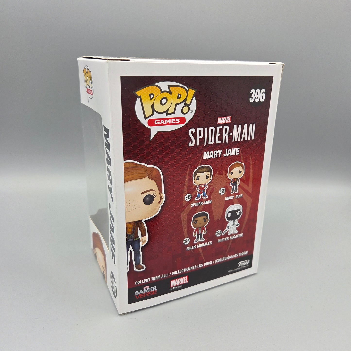 Funko Pop! Marvel - Spider-Man	#396 Mary Jane		Games	Vinylfigur