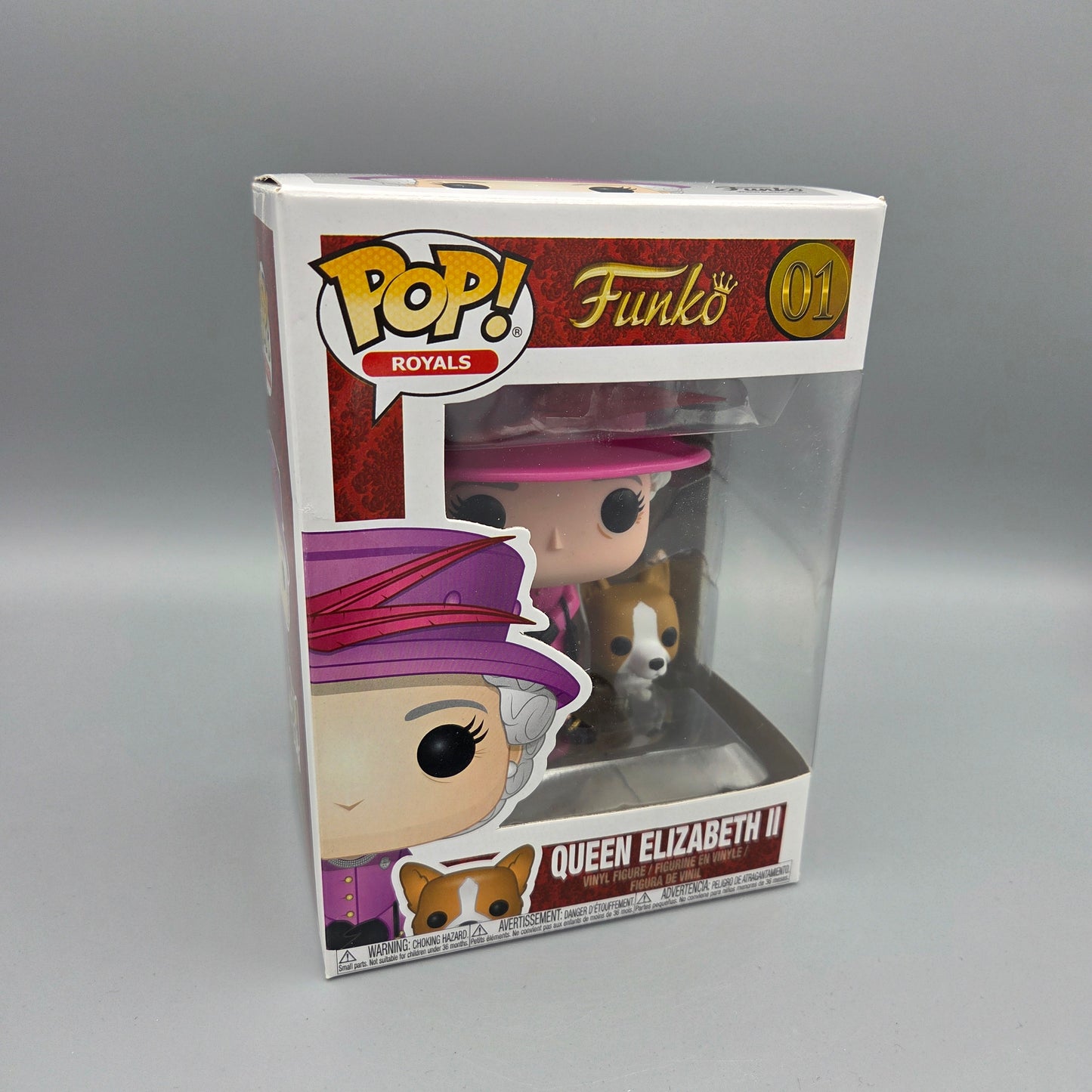 Funko Pop! #01 Queen Elizabeth II		Royals	Vinylfigur