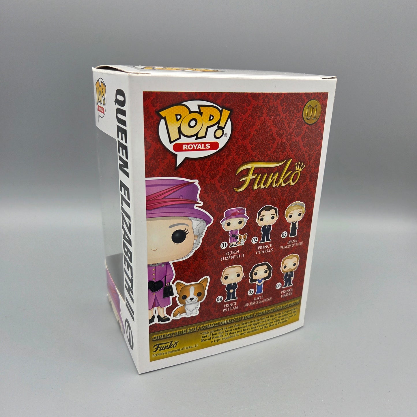 Funko Pop! #01 Queen Elizabeth II		Royals	Vinylfigur