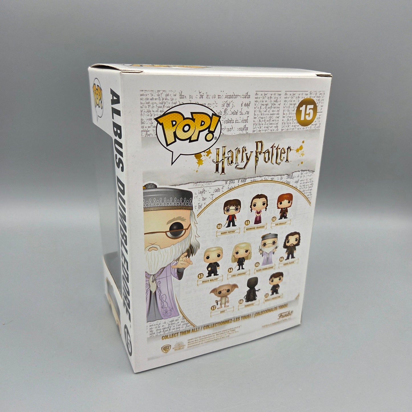 Funko Pop! Harry Potter	#15 Albus Dumbledore		-	Vinylfigur