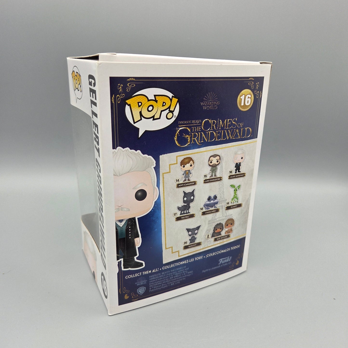 Funko Pop! The Crimes of Grindelwald	#16 Gellert Grindelwald		-	Vinylfigur