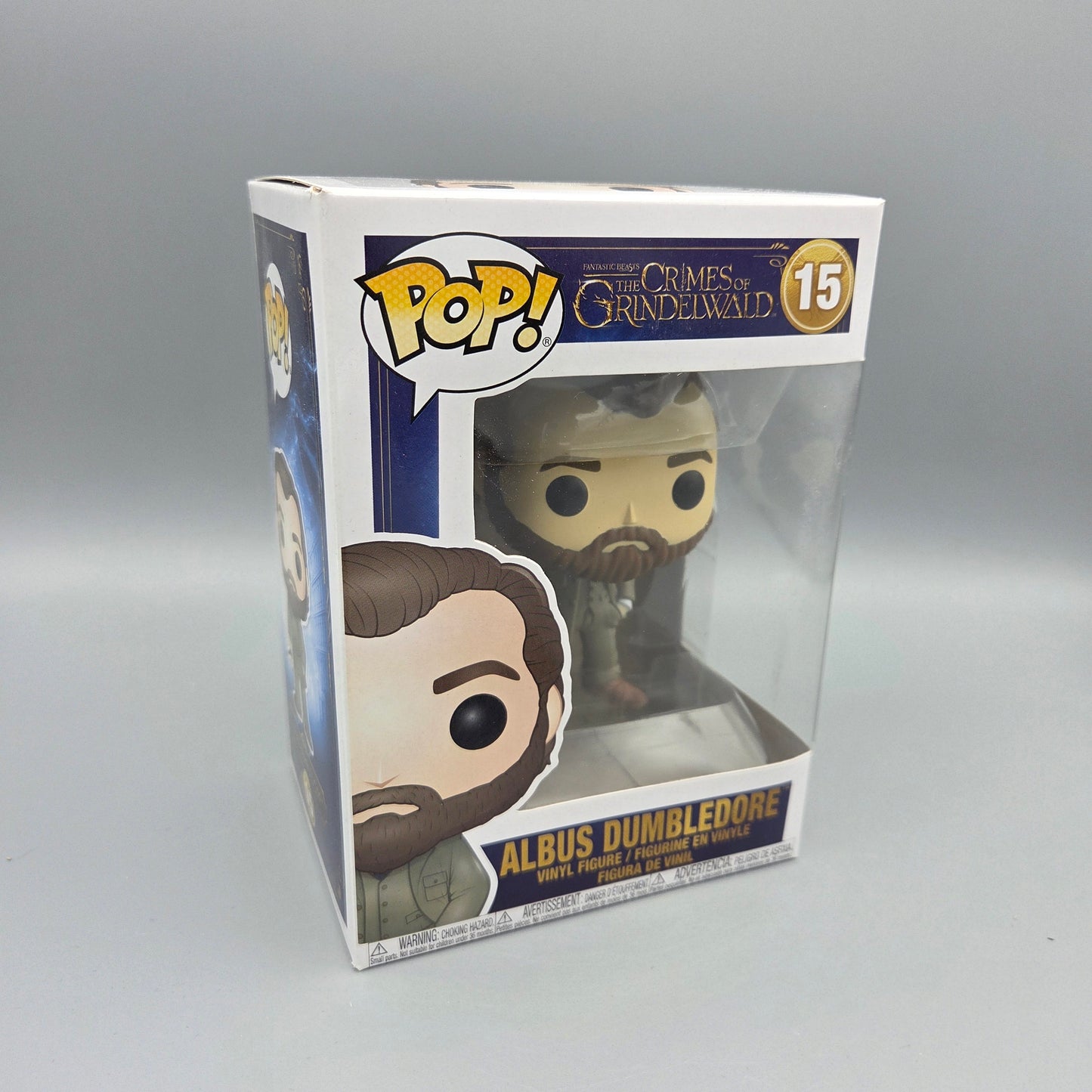Funko Pop! The Crimes of Grindelwald	#15 Albus Dumbledore		-	Vinylfigur