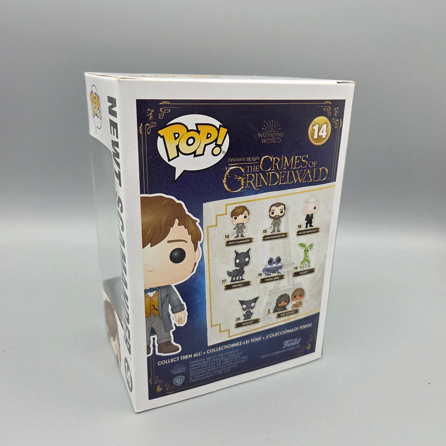 Funko Pop! The Crimes of Grindelwald	#14 Newt Scamander		-	Vinylfigur