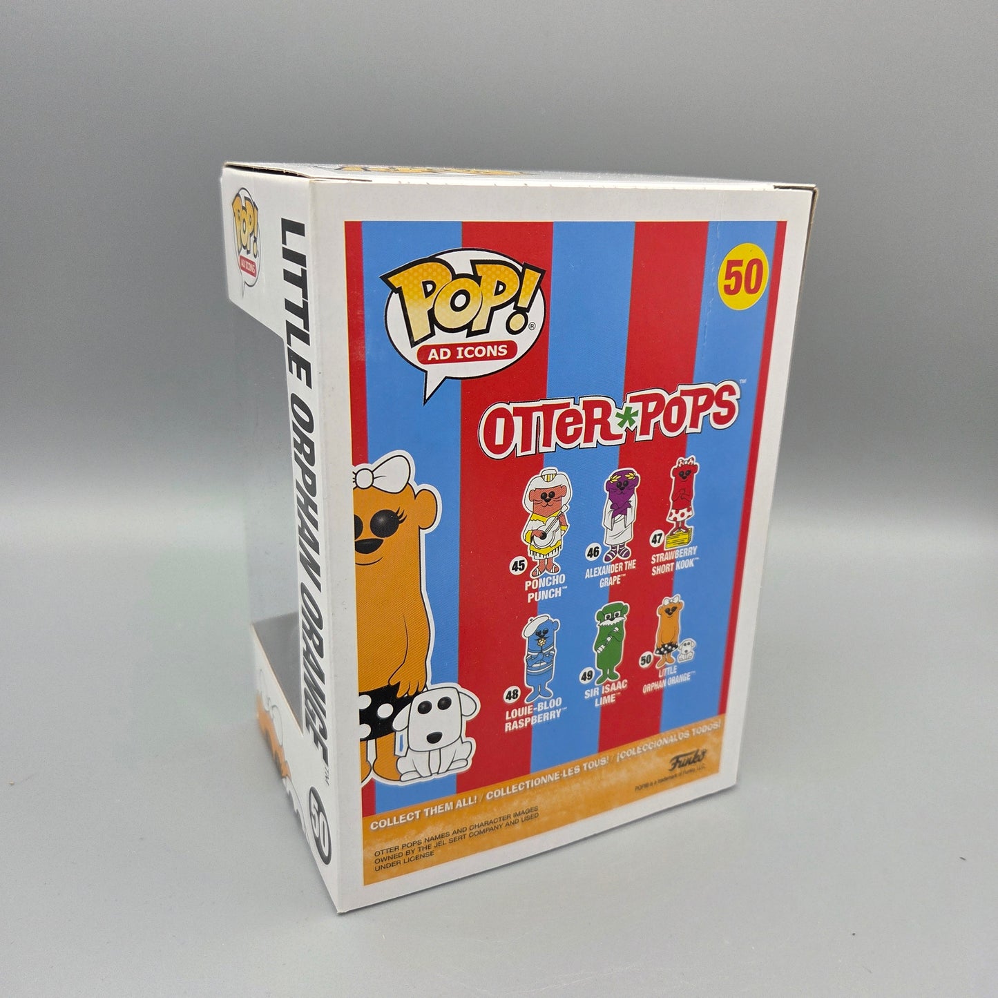 Funko Pop! Otter Pops	#50 Little Orphan Orange		Ad Icons	Vinylfigur