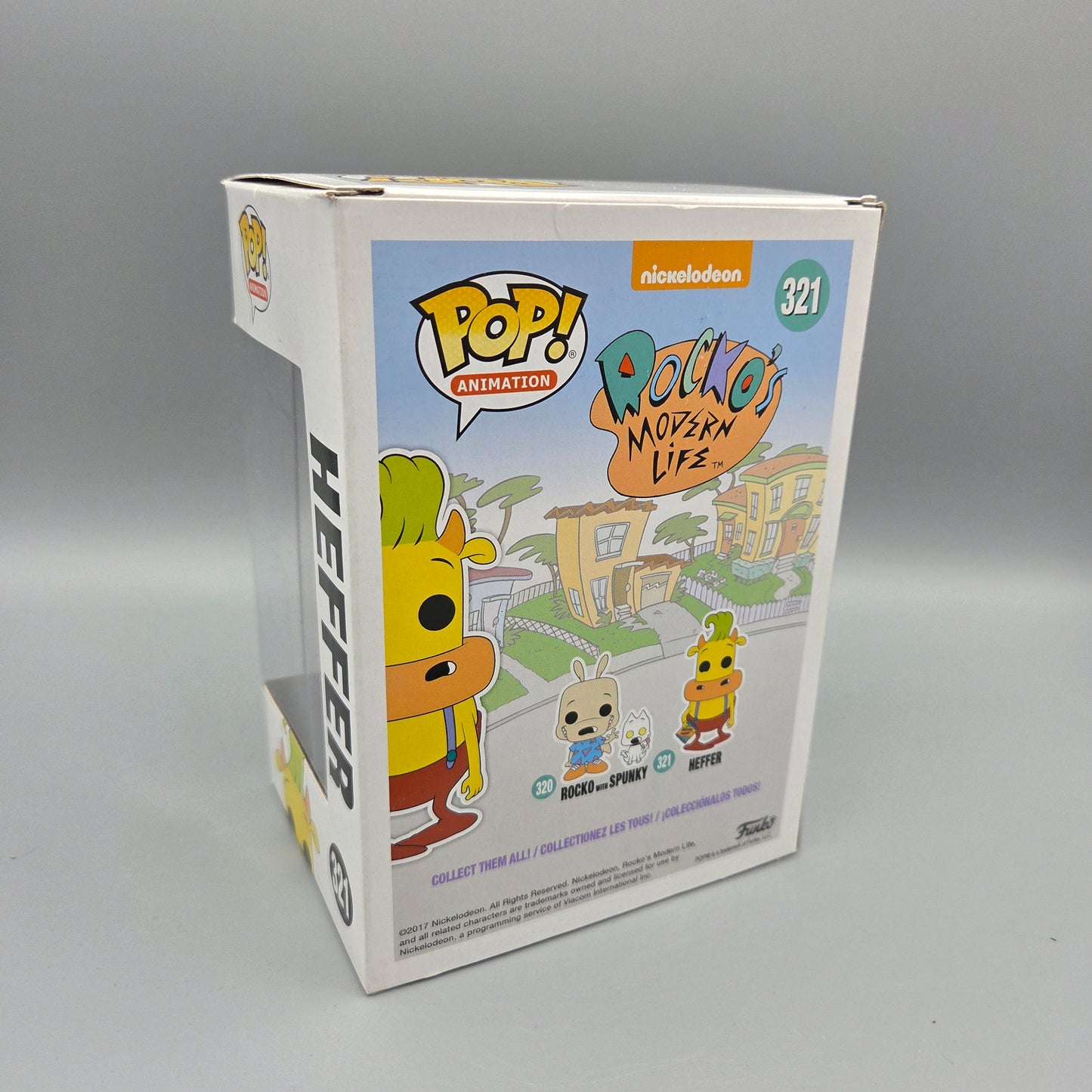 Funko Pop! Rocko's Modern Life	#321 Heffer		Animation	Vinylfigur